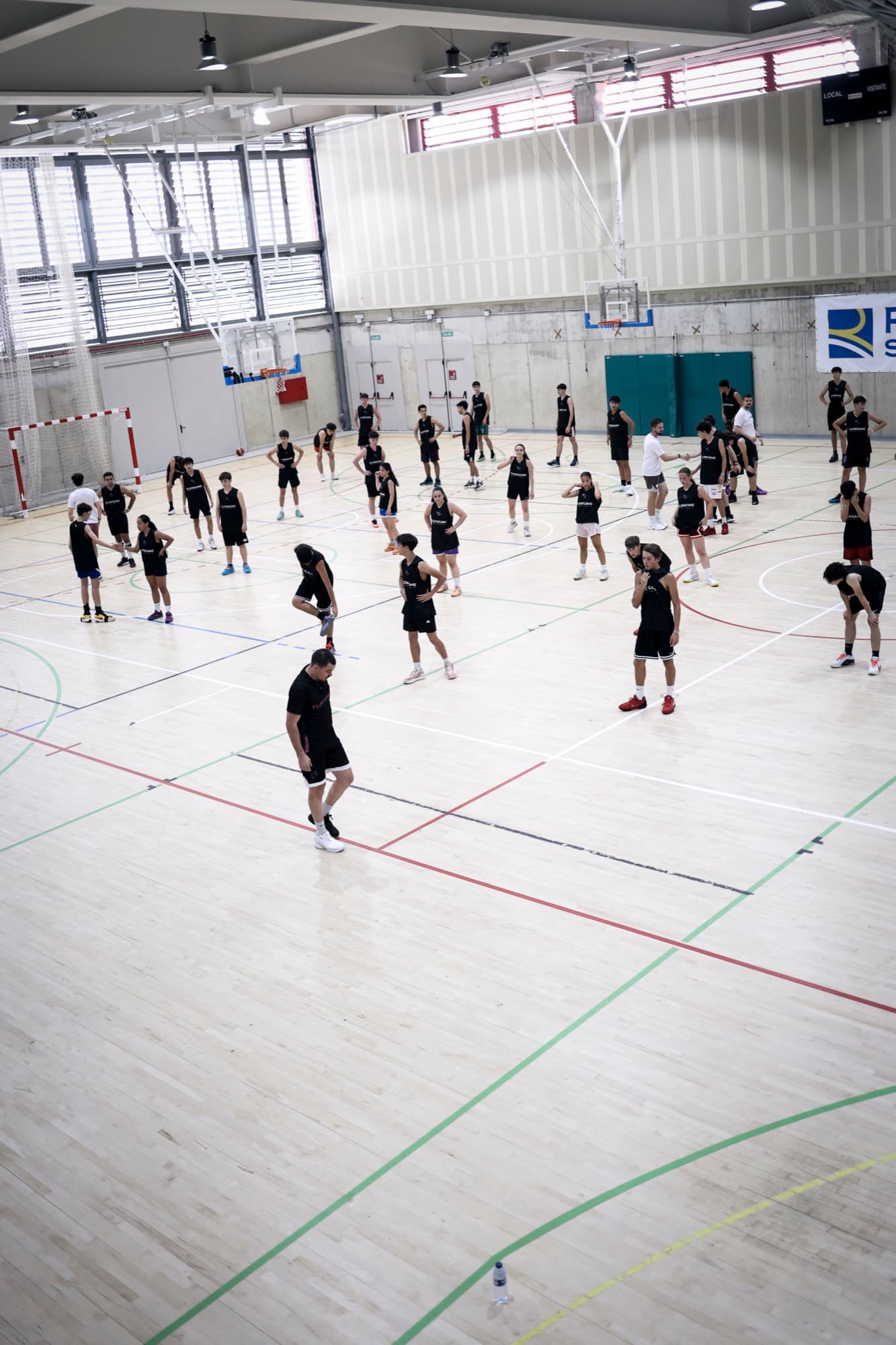 Entrenamiento de una experiencia anterior de Flow Game en España